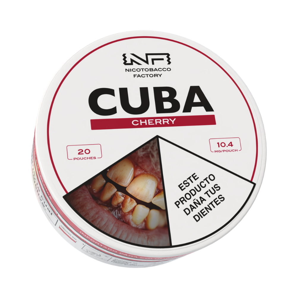 Lata de Cuba Cherry Nicotine Pouches