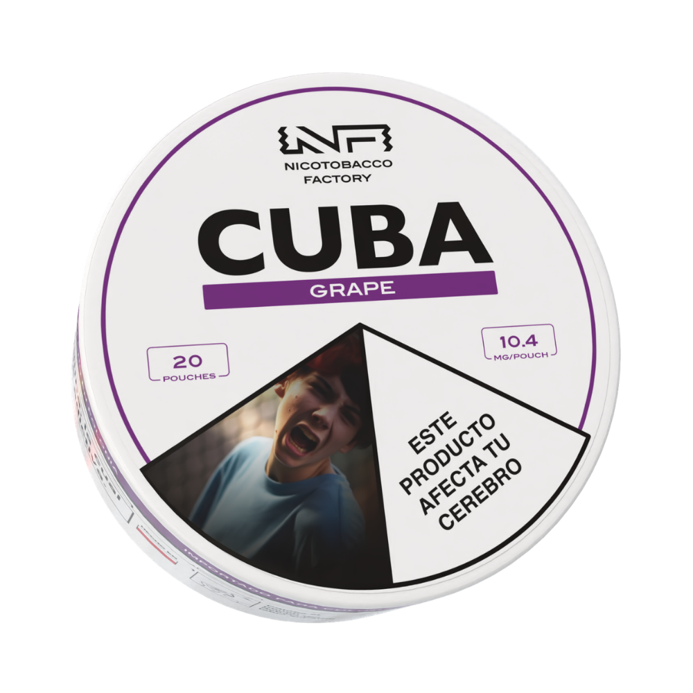 Lata de Cuba Grape Nicotine Pouches