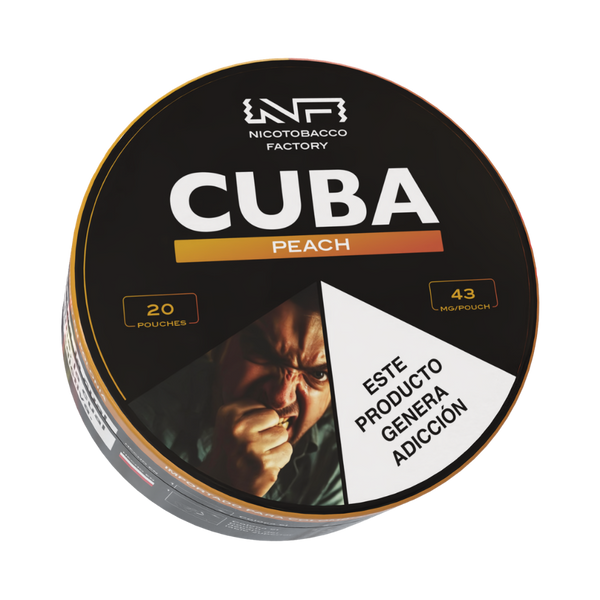 Lata de Cuba Peach Nicotine Pouches