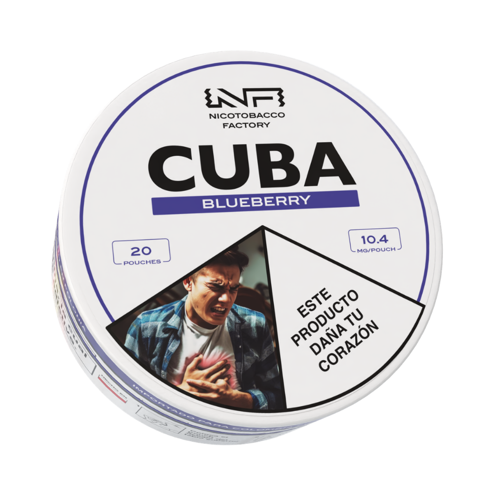 Lata de Cuba Blueberry Nicotine Pouches