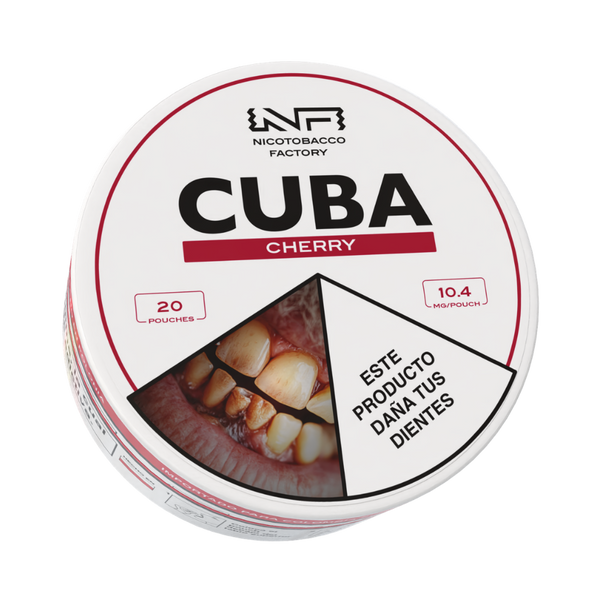 Lata de Cuba Cherry Nicotine Pouches