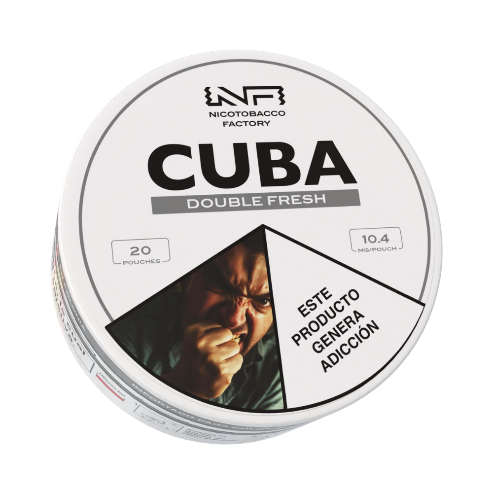 Lata de Cuba Double Fresh Nicotine Pouches
