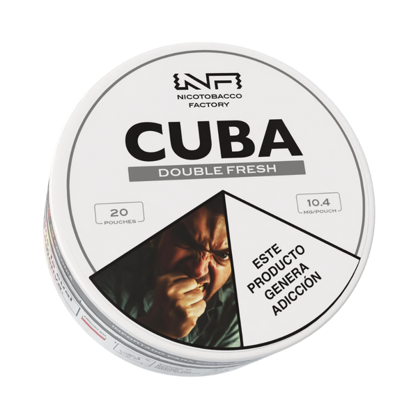 Lata de Cuba Double Fresh Nicotine Pouches