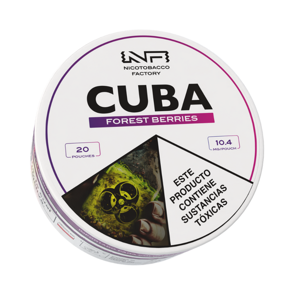 Lata de Cuba Forest Berries Nicotine Pouches